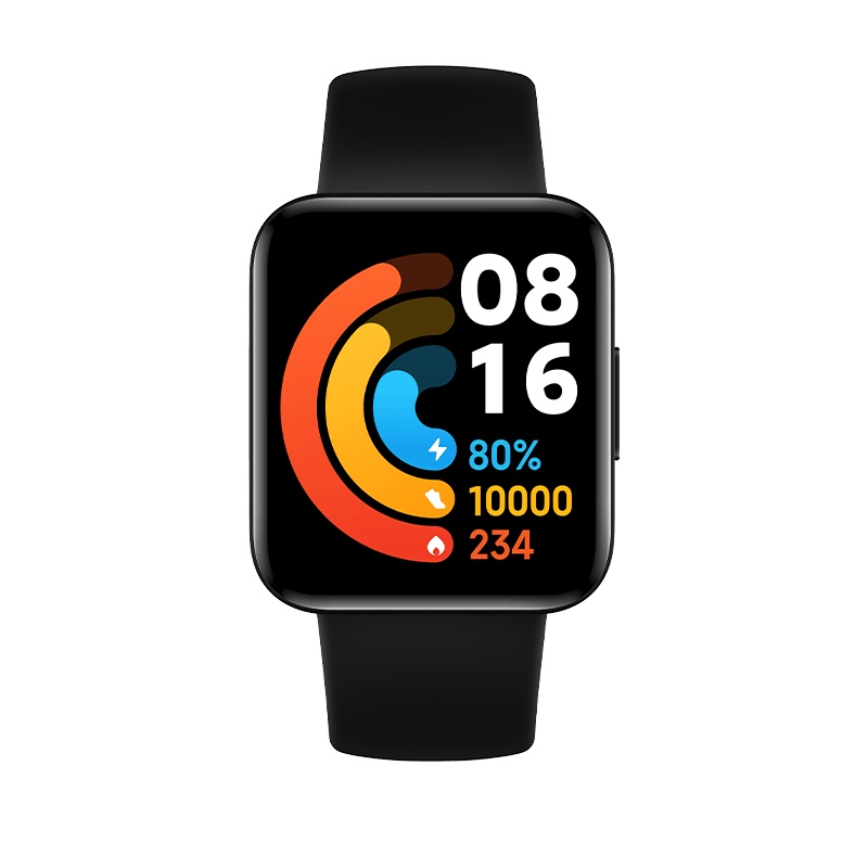 Redmi Watch 2 典雅黑 AMOLED高清大屏 独立卫星定位 117种运动模式 12天超长续航 小米手表 兼容安卓iOS