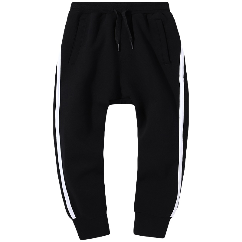 李宁童装卫裤2019秋季新款男童3-12岁休闲裤子针织儿童运动裤