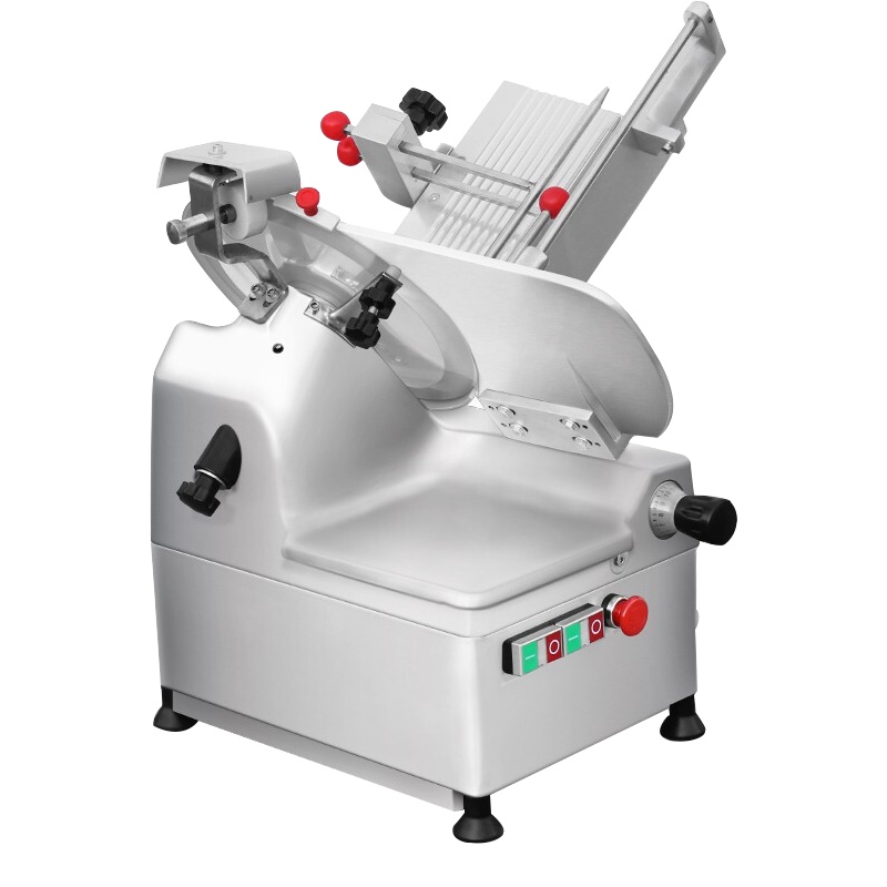 乐创(lecon) LC-Q30 全自动商用切片机牛羊肉卷电动台式不锈钢切肉机 12寸全自动切片机