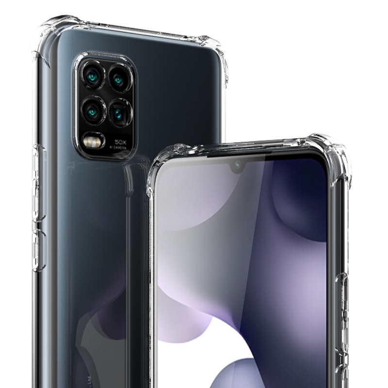 ESCASE 小米10青春版手机壳xiaomi保护套 全包气囊防摔男女通用ES-iP9系列 升级版透白