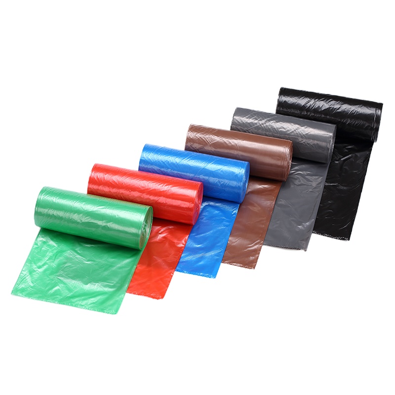 齐心(COMIX) L101 绿色 加厚垃圾袋 30个/卷 45*50cm 分类垃圾袋