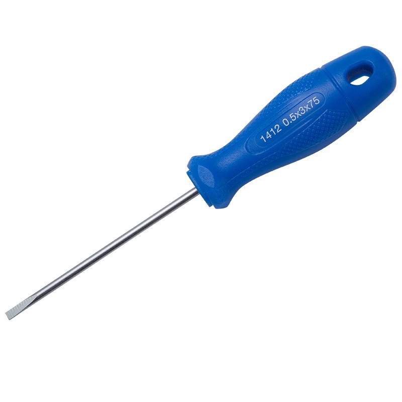 藍帶 一字螺丝批/加大圆柄 14120303