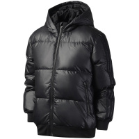 adidas阿迪达斯NEO女装运动服休闲连帽保暖羽绒服EI4411