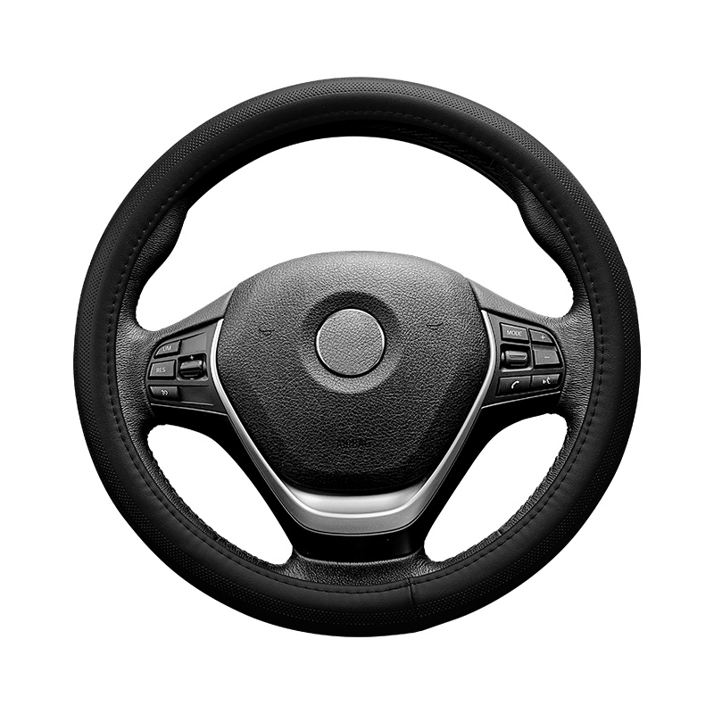 小米生态 迈未 汽车方向盘套 四季真皮透气把套车型通用 O型黑色