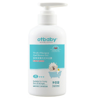 otbaby 多效柔嫩洗发沐浴露360ml YA18配方温和更好的呵护宝宝娇嫩的肌肤