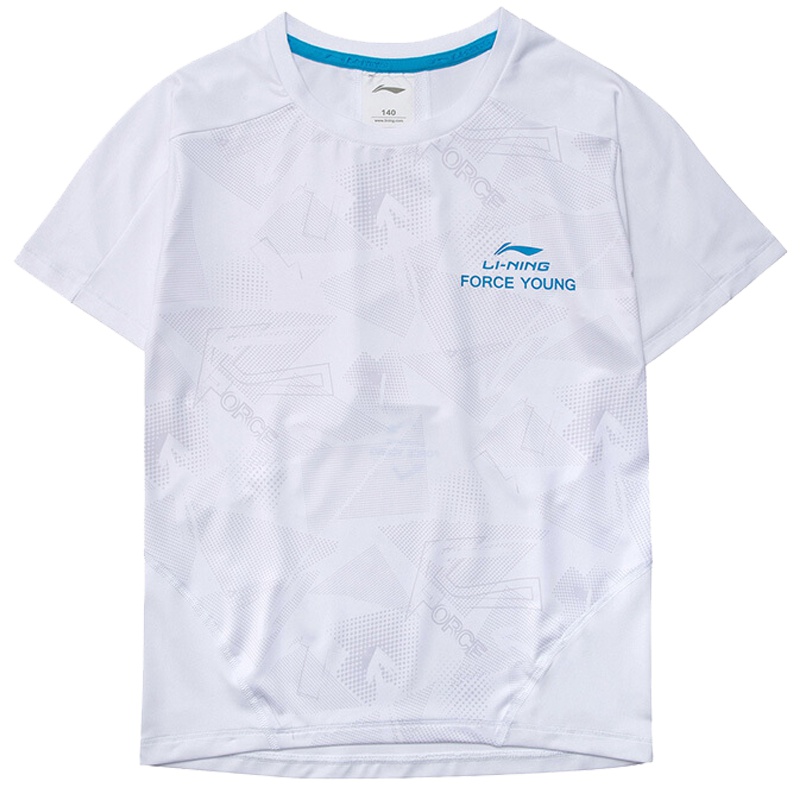 李宁童装男童中大童运动短袖T恤