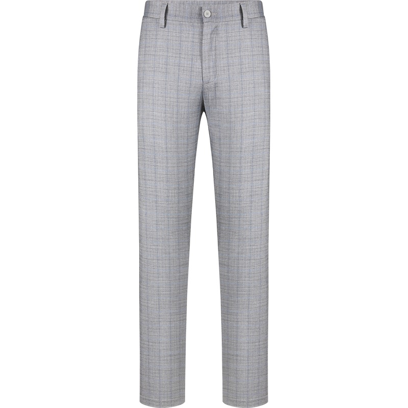 柒牌男装夏季休闲裤梭织长裤宽松直筒裤中青年男商务休闲装