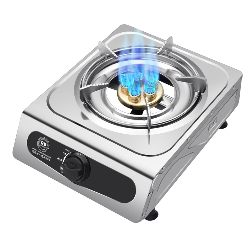 阿斯卡利(ASCARI)灶单灶 液化气台式天然气家用节能单个单眼炉具 五枪单(送管子卡子)液化气定制商品