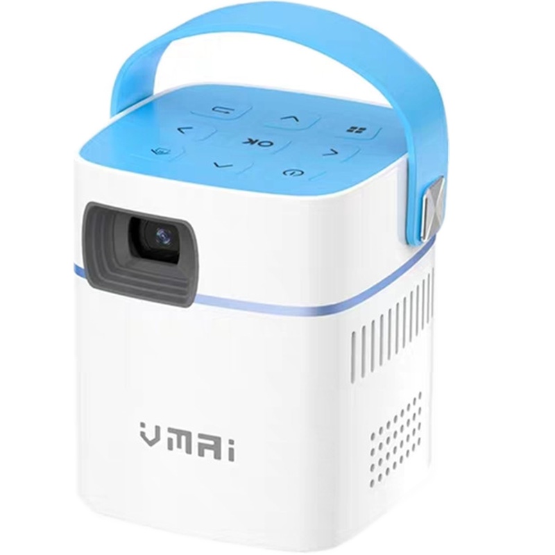 摩潮仕2020新款Vma微唛100微型投影仪家用小型便携式手机一体机wifi无线投影机迷你高清1080p家庭影院