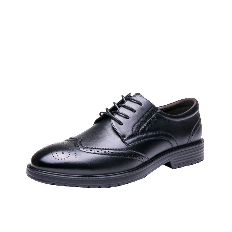 奥康(AOKANG)男鞋布洛克鞋雕花皮鞋真皮商务休闲男士潮鞋英伦风鞋子