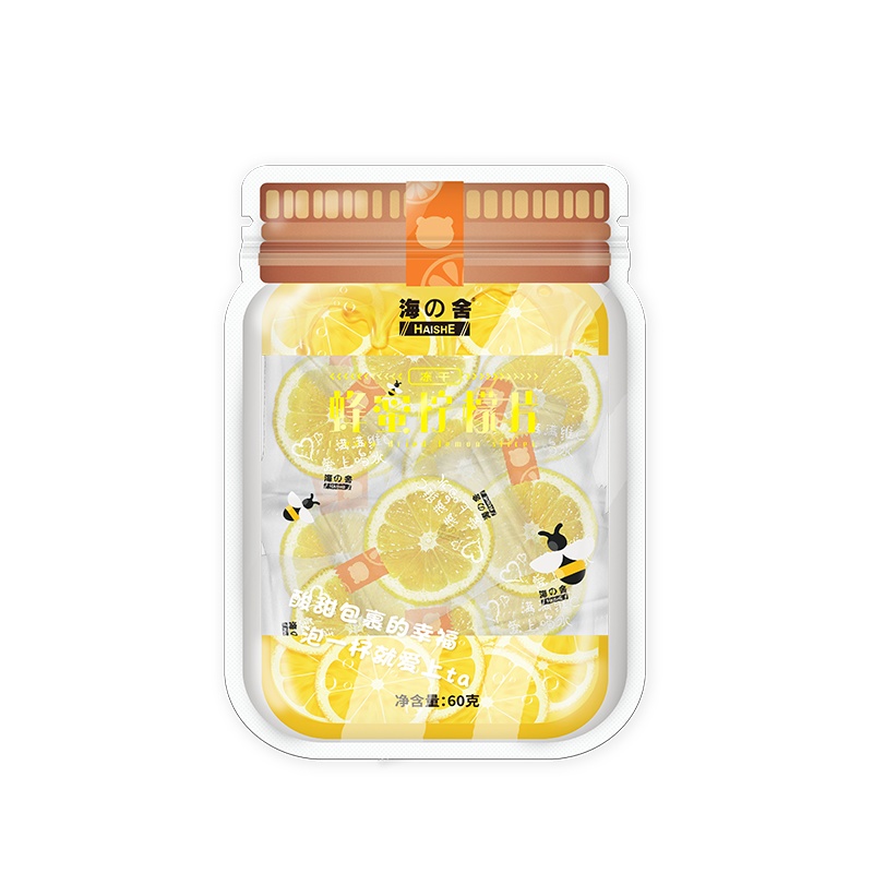 海舍 冻干蜂蜜柠檬片[买3袋送玻璃杯]