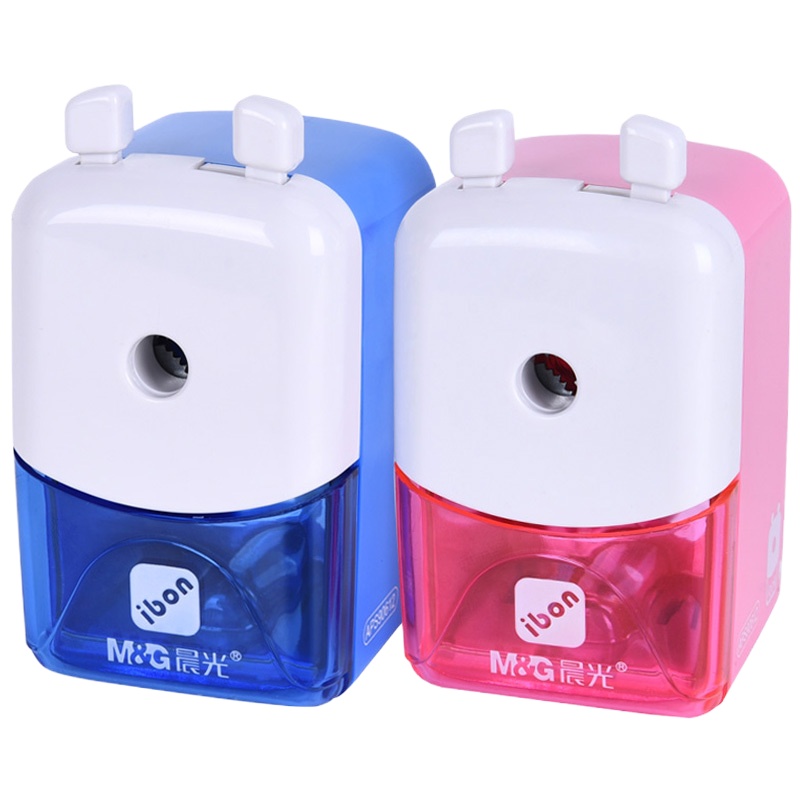 晨光削笔器 卷笔刀 手摇削笔机 90612 卷笔刀铅笔刨 三个装