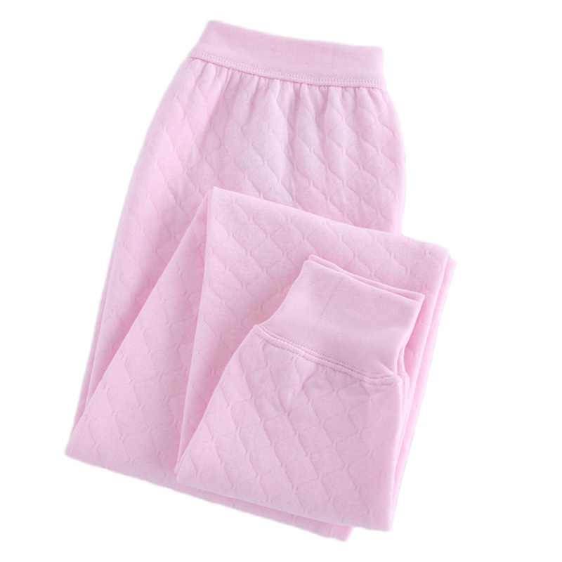 A&Bab内衣保暖裤女士棉裤精梳棉三层加厚中老年女秋裤