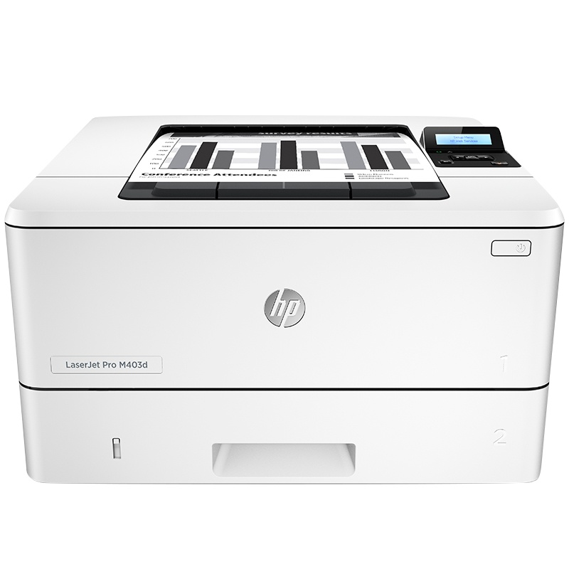 惠普(HP)LaserJet Pro M403d 黑白激光打印机 自动双面打印
