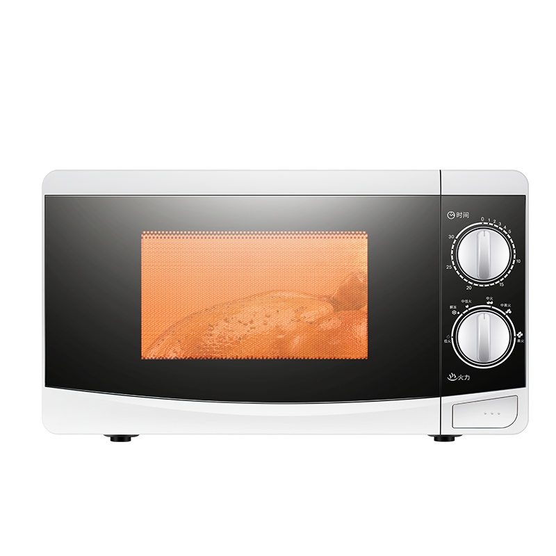 松桥(MAZUBA)微波炉20MX98-L 经典机械版 转盘式家用微波炉 定时功能 经典实用 防水设计