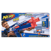 孩之宝Hasbro NERF热火精英系列超凡CS18发射器 8岁以上男孩女孩儿童户外玩具软弹枪 A4492
