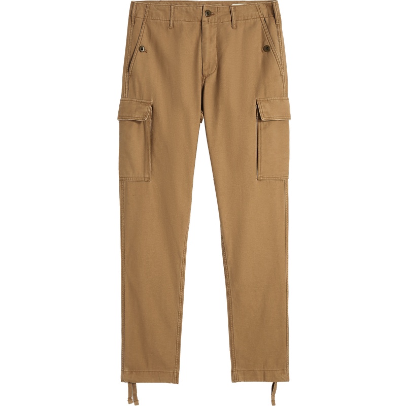 Gap男装工装风系绳裤脚休闲裤618932秋冬新款时尚直筒长裤男