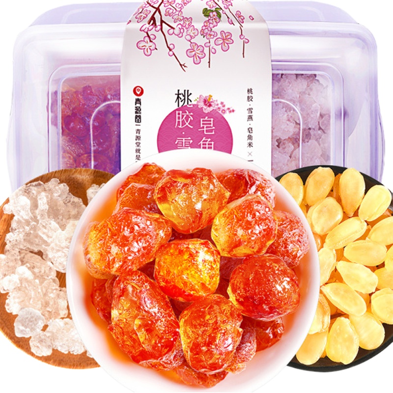 桃胶雪燕 皂角米礼盒265g