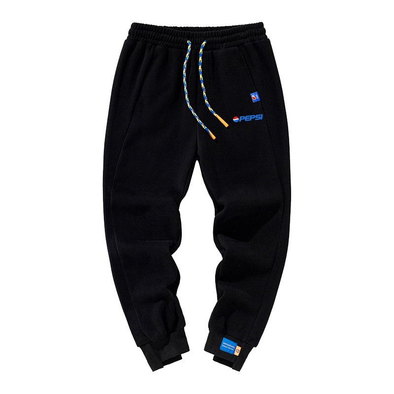 Pepsi/百事 男女同款休闲时尚潮流宽松卫裤BSK-2221加绒