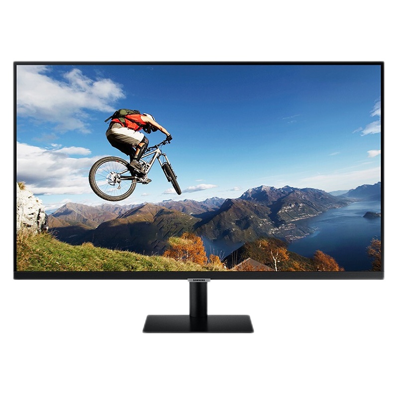 三星(SAMSUNG)S32AM700PC 31.5英寸4K超清无线投屏Tizen系统 蓝牙链接 内置APP及音响 智慧电脑显示器(HDMI*2+Type-C)