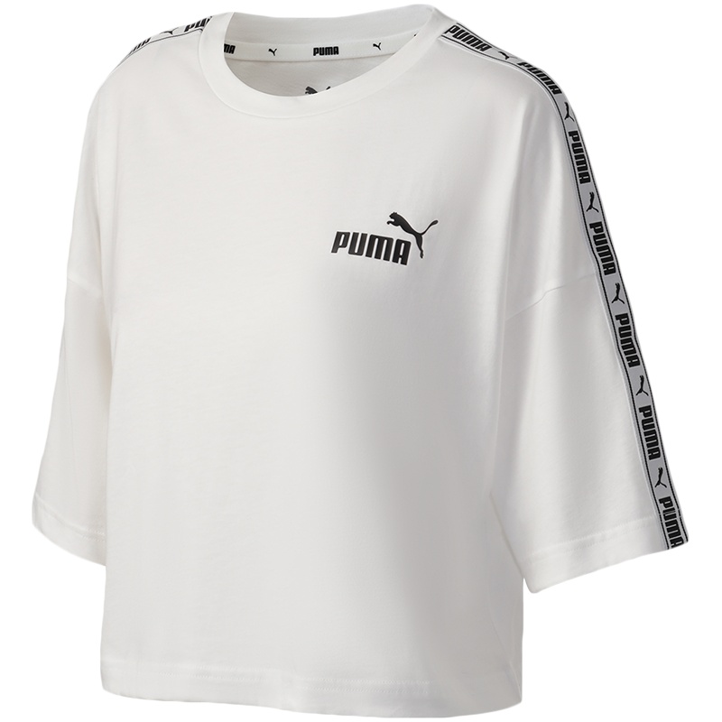 彪马PUMA女装运动服休闲圆领短袖T恤