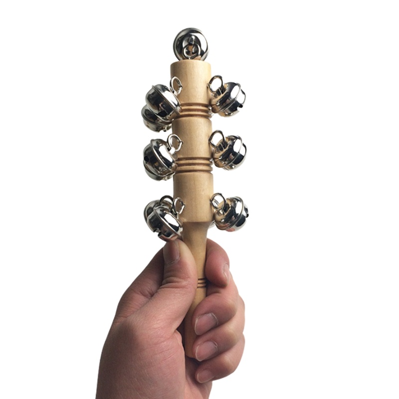 奥尔夫打击乐器 YC 摇铃手铃益智玩具儿童乐器 棒铃串铃
