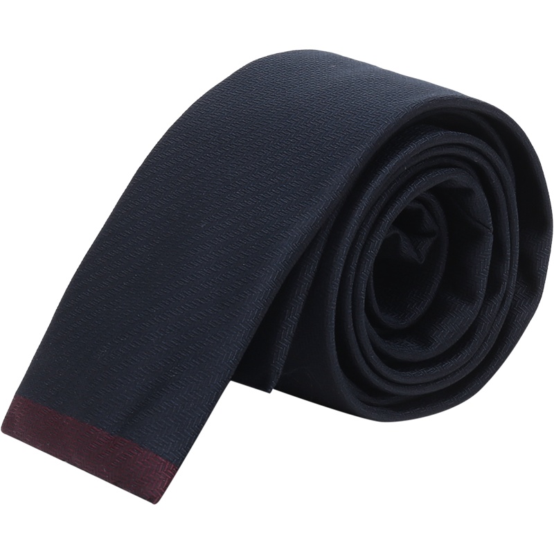 Z ZEGNA 杰尼亚 男士 聚酯纤维/丝质领带 Z8Z33 1S5