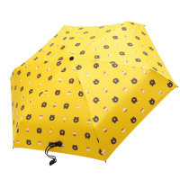 新款黑胶太阳伞迷你超轻五折伞 LHY 常规款 B2B商品 100份起订