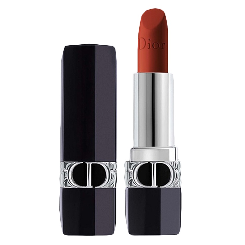 迪奥(Dior)口红女士唇膏3.5g 新款烈艳蓝金846#哑光番茄柿红
