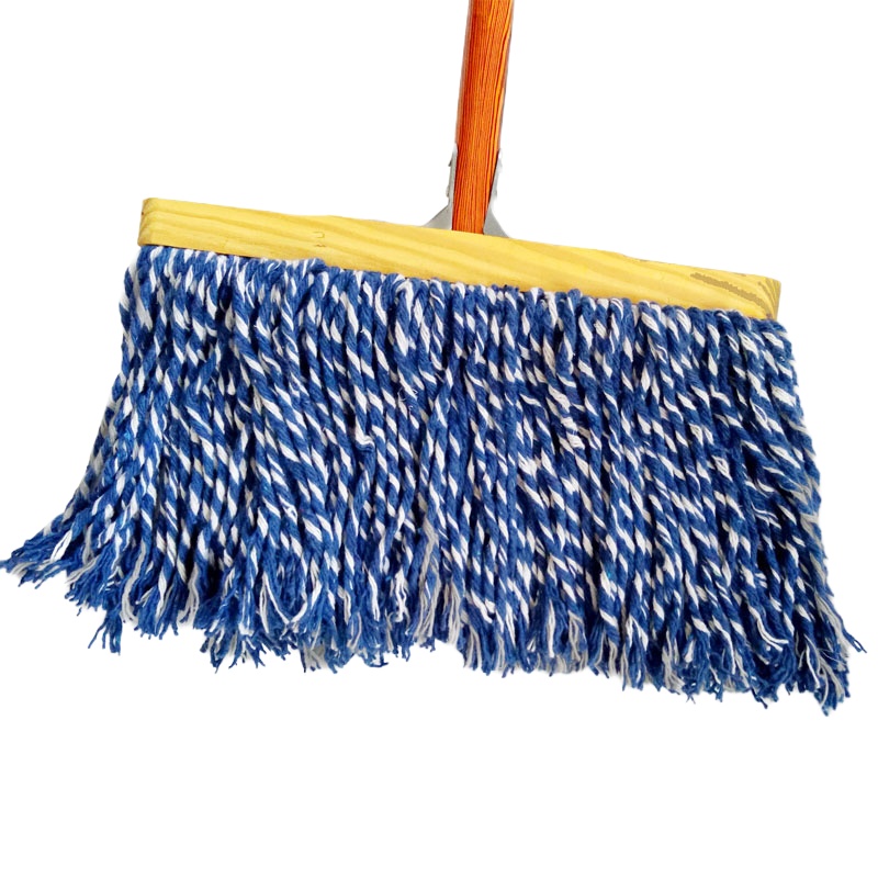 企购优品 木柄宽头棉线拖把 40cm