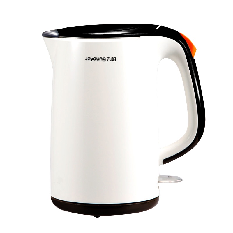九阳(Joyoung)电水壶 K17-F66 全钢无缝内胆 双层壶体 可视开关 1.7L大容量家用电热水壶开水烧水壶