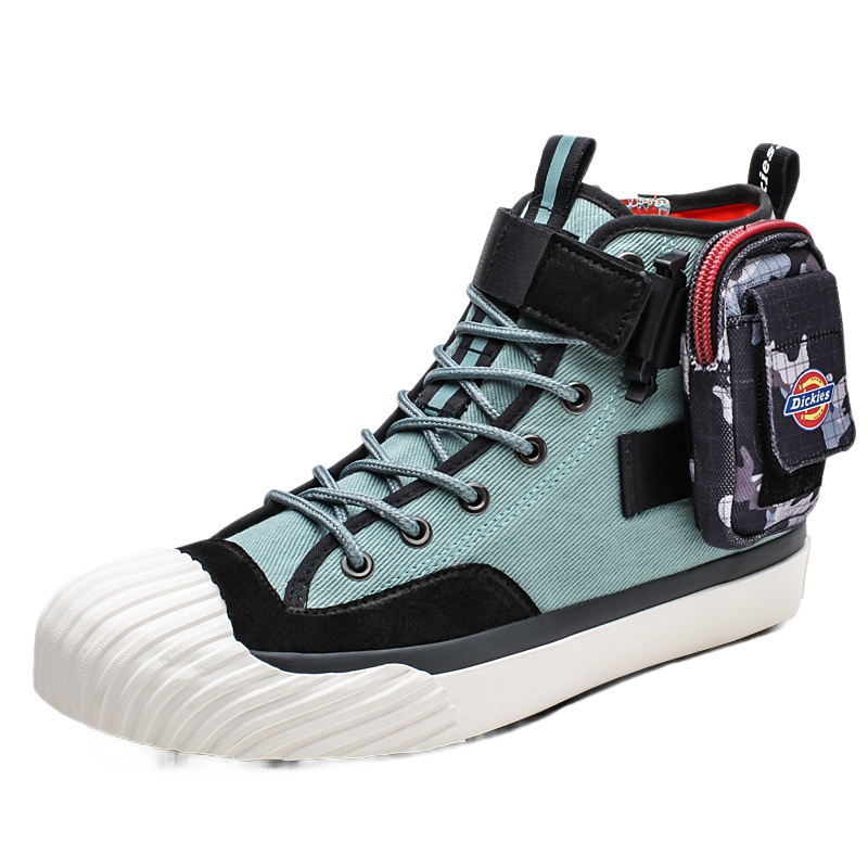 Dickies高帮帆布鞋男秋季潮流个性布袋鞋子百搭青年平底板鞋休闲鞋子193M50LXS6C193M50LXS6C