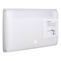 得力5561迷你风琴包 /文件包/包中包/小号票据包/旅行收纳包 1个装 A6180*110*25mm