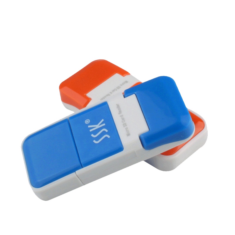 SSK飚王 SCRS022风云 手机TF内存卡读卡器 microSD卡读卡器