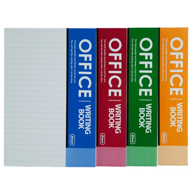 中锐智采 32K胶装软面抄 10本装 笔记本记事记录本日记本子 颜色随机