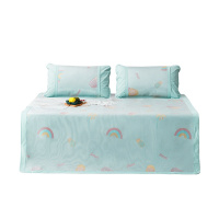 红豆家纺HODO HOME冰丝凉席三件套夏季1.8m床1.5米可折叠软席子单人学生宿舍凉席、凉枕头