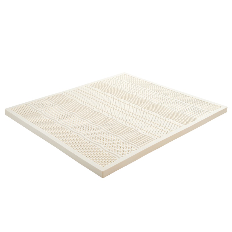 睡眠博士(AiSleep) 泰国天然乳胶七区床垫 防螨乳胶护脊床垫 按摩静音双人床垫子 90%乳胶含量