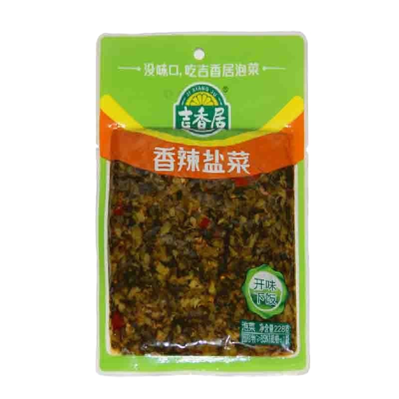 吉香居香辣盐菜228g