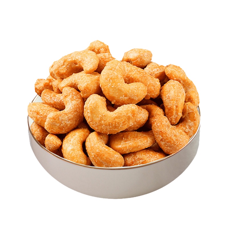 [罐罐家_炭烧腰果188g/罐]盐焗味食品坚果炒货零食