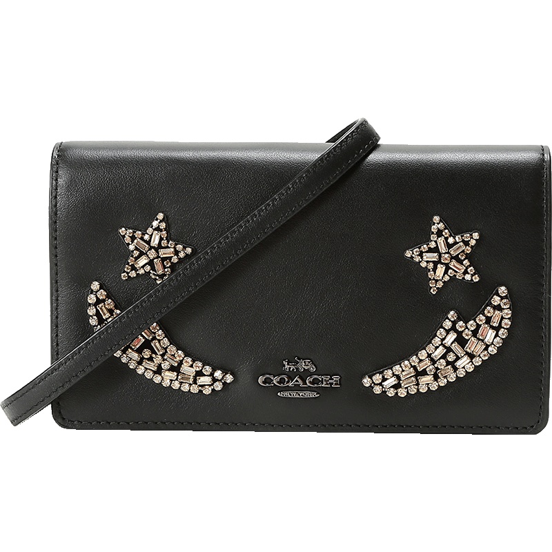 COACH 蔻驰 奢侈品 女士皮革手拿包单肩斜挎包 31872