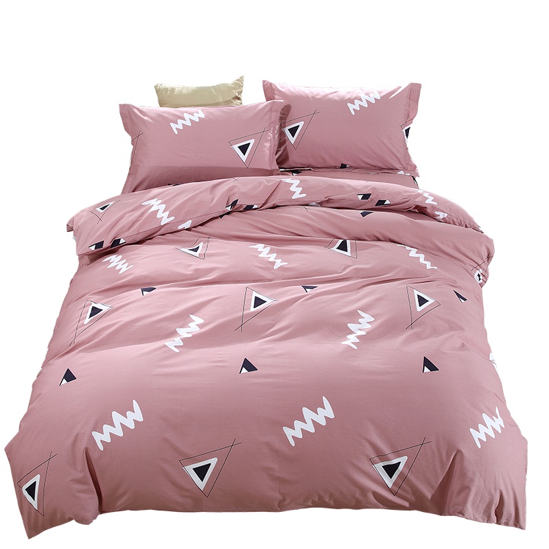 桑柏 全棉活性印花四件套纯棉床上用品200×230cm