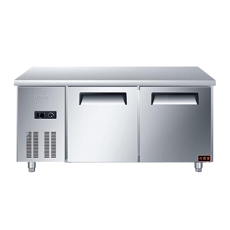 海尔(Haier)冰柜SP-430C/D2 1.8米长 卧式商用冷藏冷冻转换冰柜 冷藏柜 冷冻柜 厨房不锈钢工作台