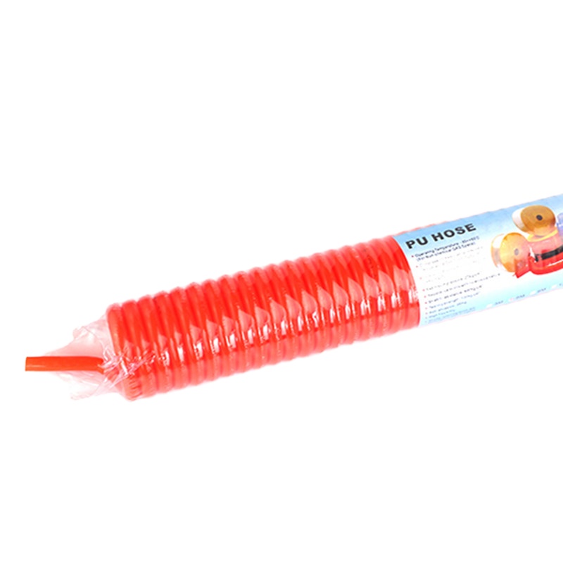 PU气管空压软管弹簧伸缩气管 9米气动管 10*6. 5mm
