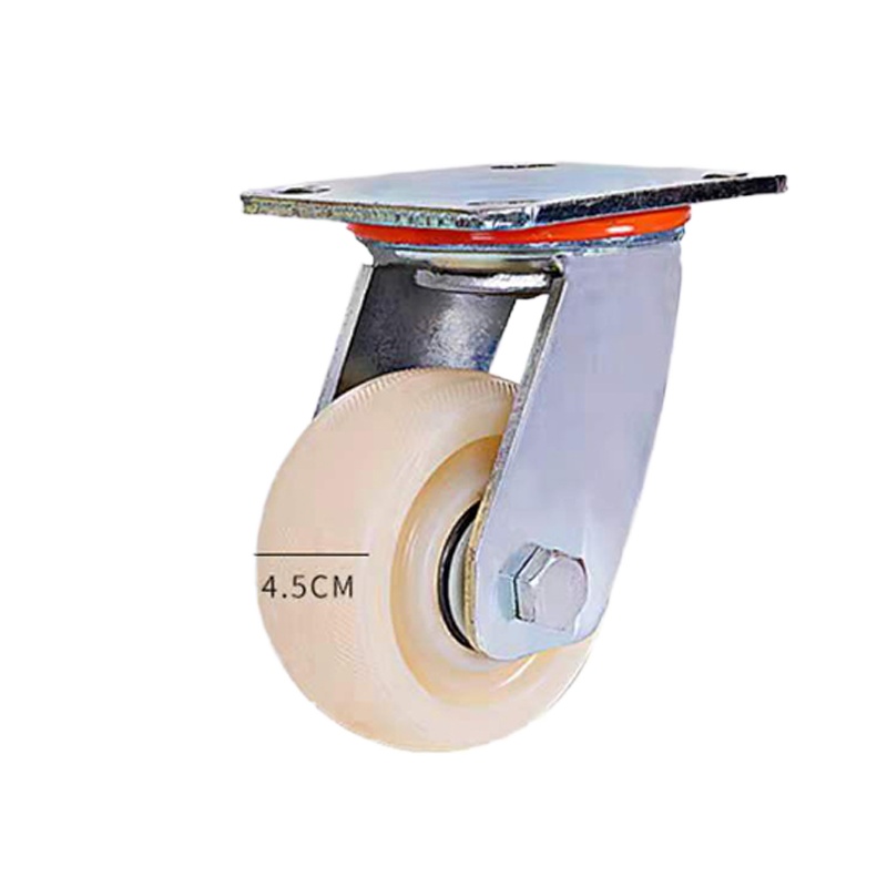 DP 4寸定向轮 4寸板车小推车带刹车尼龙轮手推车拖车脚轮转轮