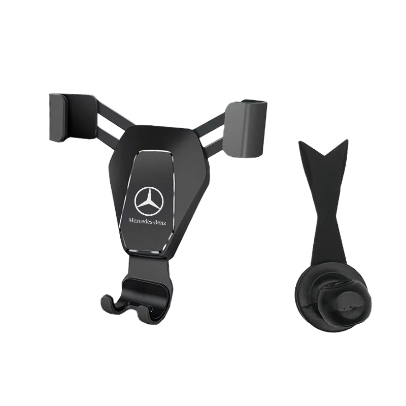 火豹奔驰c200l gl cl200 glc260/e300l手机车载支架c级圆出风口专用 奔驰B200专用-商务手机座
