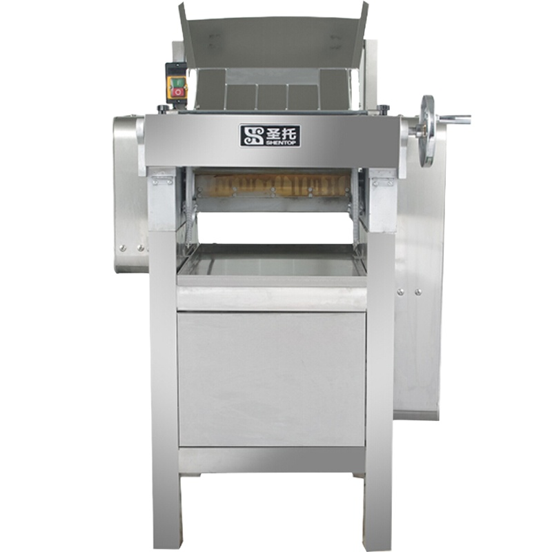 圣托（Shentop）高速压包子皮机商用 大型电动压饺子皮擀面皮机 不锈钢全自动压面机 STMS-G25