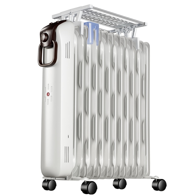 先锋(SINGFUN)取暖器油汀家用13片蜂窝热浪型整屋快速升温烤火炉恒温节能带烘衣架电暖器DYT-SS2