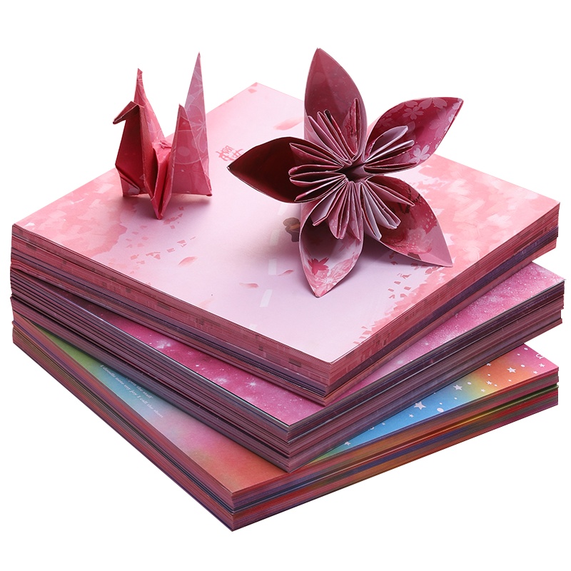 海之欧HAIZHIOU招贴纸手工折纸喵小姐折纸双面正方形星座便利贴剪纸儿童幼儿园学生手工制作专用飞机千纸鹤