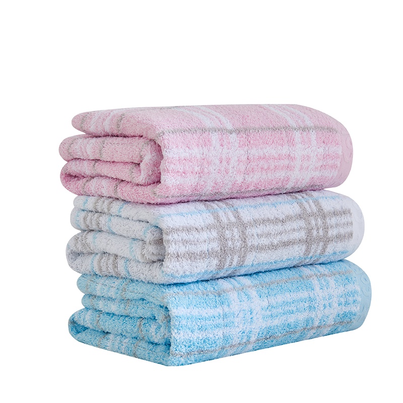 棉田维也纳加大加厚浴巾全棉家用男女情侣吸水浴巾Y2801