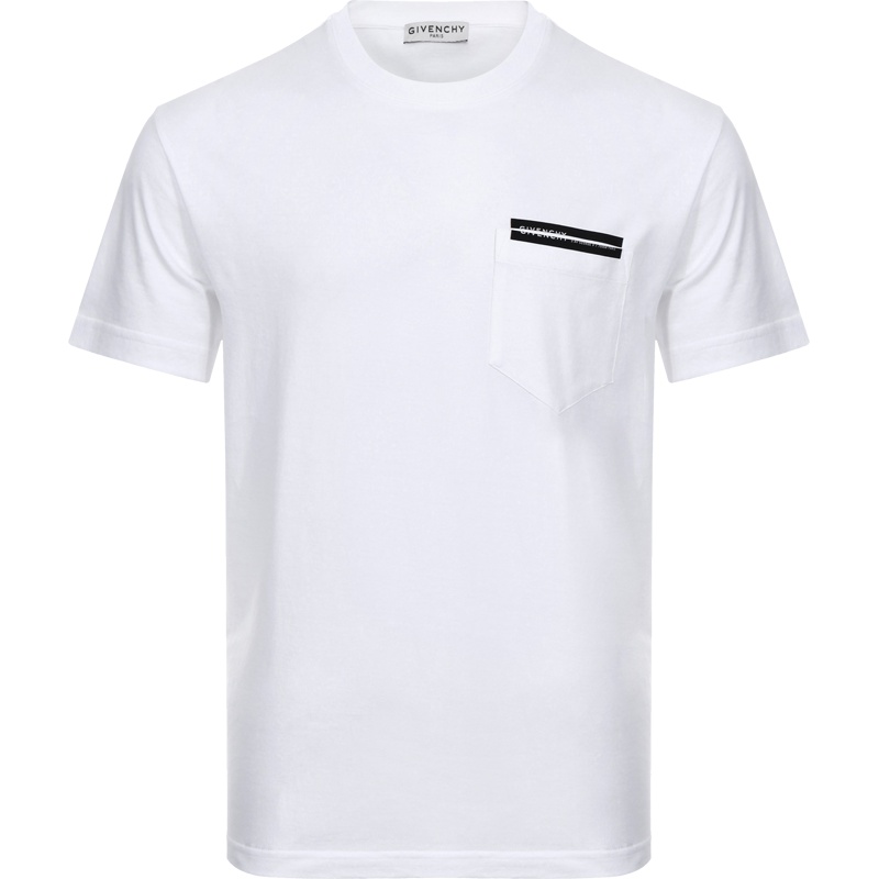 GIVENCHY 纪梵希 男士棉质圆领短袖T恤 BM70VA3002